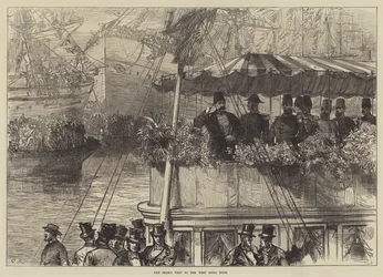 Der Besuch des Schahs im West India Dock